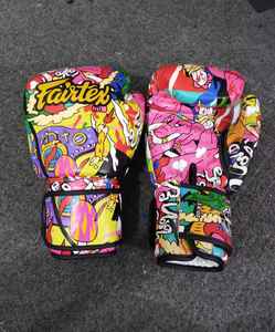 นวมชกมวยไทย Fairtex รุ่น CP-BG-249 หนังวัวแท้ พิมพ์ลายดีไซน์ใหม่ ปรับแต่งได้ตามต้องการ หลายสี - Product Image 1