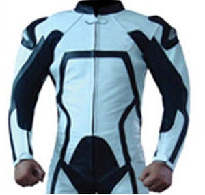 Traje de Motociclismo Unisex Personalizable de Cuero Vacuno Genuino, Impreso, de Dos Piezas, Resistente al Viento, Transpirable, para Invierno, Tallas Grandes - Product Image 6