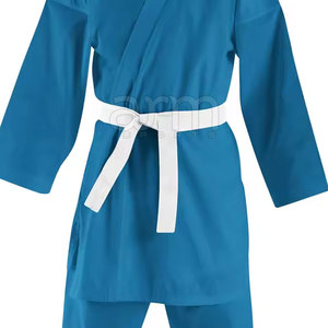 Ensemble de karaté pour hommes, dernier design, uniforme confortable pour les cours d'arts martiaux, ceinture personnalisée et tissu respirant - Product Image 5