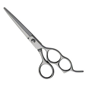 Tijeras de Peluquería Profesionales ASAP de Acero Inoxidable, Curvas, para Corte Fino y Entresacado, con 3 Anillos - Product Image 4