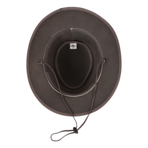Custom Smart Range Leather Australian Cowboy <b>Hat</b> Genuine Leather <b>Western</b> Ranch <b>Hat</b> for Outdoor & Riding Bulk Wholesale - Product Image 5