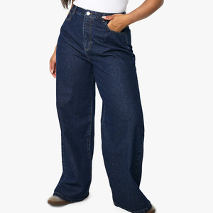 Jeans de Mezclilla Rectos para Mujer, Estilo Urbano, Sexy, con Bordado, Color Personalizado, Alta Calidad, Venta al Por Mayor, Exportación - Product Image 5