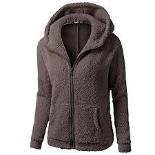 Men’s Winter Fleece Zip-Up Hoodie Premium Sherpa Borg Hooded Jacket Oversized Teddy Fleece Streetwear <b>Coat</b> with Kangaroo Pockets - Product Image 3