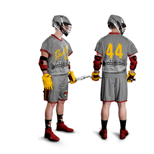 Ensemble d'uniformes sublimés pour adultes 100 % polyester respirant et confortable, vêtements de sport de lacrosse et de flag, haute qualité, unisexe, vente en gros, OEM - Product Image 1