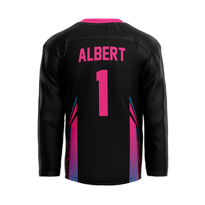 Maillots de hockey sur glace personnalisés avec le logo de l'équipe Options sublimées et sergé | OEM/ODM Teamwear Uniforme de hockey sur glace Fabricant - Product Image 3