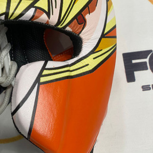 Protector de Cabeza de Boxeo Profesional de Diseño Nuevo con Logotipo Personalizado, Abierto, Ajustable, Naranja, OEM ODM, para Sparring, de Cuero Vacuno Genuino y Duradero - Product Image 3