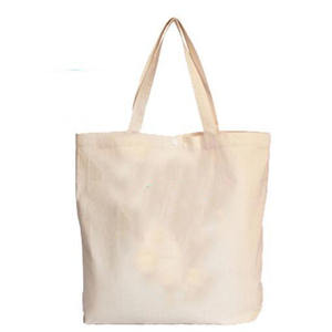 Bolsa de Hombro para Mujer, Bolsa de Compras Personalizada, Ecológica, Reutilizable, de Lona de Algodón Simple - Product Image 3