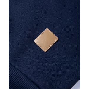 Custom Logo Men's Half Zip Sweatshirt Oversized Fit Grey Fleece <b>Mock</b> <b>Neck</b> Streetwear Casual Cotton <b>Top</b> - Product Image 6