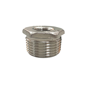 Bague hexagonale en acier inoxydable moulé sur mesure OEM/ODM avec logo personnalisé, raccords de tuyauterie de haute précision pour diverses industries, finition lisse - Product Image 6