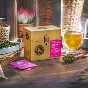 ชาลูกตุ่มบัว บรรจุถุงชา 25 ถุง กล่องคราฟท์ คุ้มค่าที่สุด พร้อมส่ง ขั้นต่ำ 1 ตู้คอนเทนเนอร์ 40 ฟุต ราคา EXW จากเวียดนาม - Product Image 1