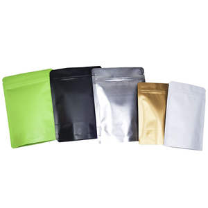 Bolsas de papel kraft con ventana transparente, 3.5 x 5.5 pulgadas, bolsas con cierre hermético para almacenar alimentos, refrigerios y café - Product Image 6