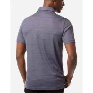 Nouveau T-shirt polo pour homme en coton 100% respirant, col rond blanc, style premium, look classique, coupe ajustée, durable - Product Image 2
