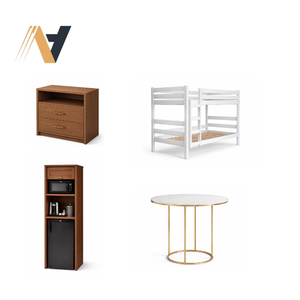 Muebles Modernos y Confortables para Habitaciones de Hotel Holiday Inn - Muebles de MDF para Proyectos Hoteleros con Acabado Duradero - Fabricante de Vietnam - Product Image 2