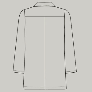 Blouse médicale pour femmes, marque privée OEM, 220 GSM, sergé de coton, blouse de laboratoire, uniforme d'hôpital, fournisseur d'usine - Product Image 6