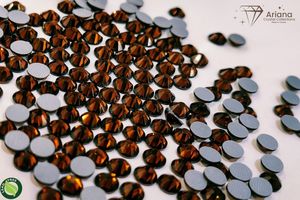 Piedras de Cristal Topacio Girasol, Topacio Ahumado, Topacio Mocca para Joyería, Cristales de Vidrio de Primera Calidad, Gemas Sueltas - Product Image 2