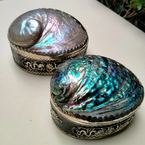 Mother of Pearl Jewelry Organizer <b>Abalone</b> <b>Shell</b> Box Polished Seashell Gift Vietnam Factory Wholesale Custom Label - Product Image 5