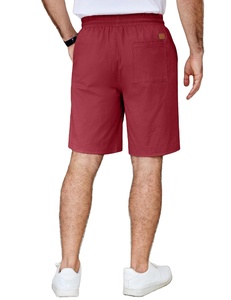 Summer Ready <b>Men's</b> <b>Knee</b>-<b>Length</b> Canvas <b>Shorts</b> Breathable Anti-Wrinkle Quick-Dry Windproof Casual Beach Sports Running Mid Elastic - Product Image 1