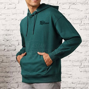 Sudaderas con Capucha de Punto Sólido, Estilo Urbano, Talla Grande, 100% Algodón, Transpirables, Perfectas para Ropa Urbana, Uso Diario, Cómodas - Product Image 6