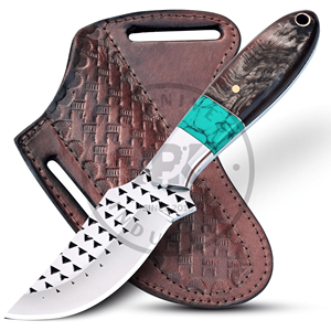 Cuchillo de Acero Raspado de Grado Industrial con Diseño de Cuchilla de Vaquero, Artesanía Premium Hecha a Mano, Etiquetado Privado OEM - Product Image 1