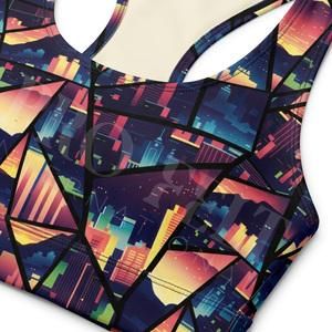 High Performance Women Sports <b>Bra</b> Colorful Custom Style Shoulder <b>Strap</b> Racerback Workout OEM ODM Yoga Fitness Sports <b>Bra</b> Ladies - Product Image 4