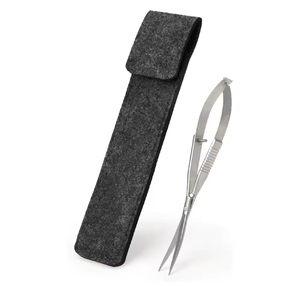 Tijeras de Acero Inoxidable con Resorte, para Mano Derecha, Duraderas, con Mango Suave al Tacto y Punta Fina - Product Image 6