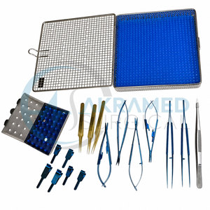 Juego de Instrumentos Básicos para Cirugía de Mano y Microcirugía Plástica, Kit Microquirúrgico con Certificación CE y Estuche de Esterilización - Product Image 3