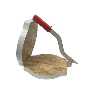 Presse à Papad en Bois Manuelle, Machine à Puri Robuste, Presse à Pâte pour Pain Plat Indien, Tortilla, Roti, Outil de Cuisine - Product Image 5