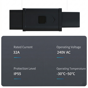 Adaptateur de charge EV de type 2 à type 1 de haute qualité avec certification CE pour la conversion de charge EV de l'Europe vers les États-Unis - Product Image 6