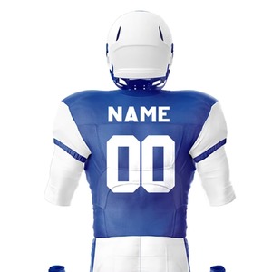 Ensemble d'uniformes de football américain personnalisés imprimés, maillot et pantalon de football sublimés, vêtements de sport d'équipe résistants et anti-humidité - Product Image 5