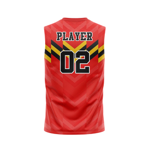 Camiseta Deportiva Personalizada sin Mangas para Hombre, Transpirable, de Poliéster, con Diseño Personalizado - Product Image 4