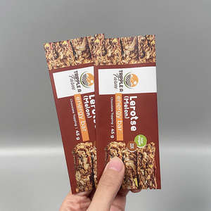 Pochette en plastique laminé plat pour l'emballage des noix grillées |   Emballage personnalisé de petite taille |   Soudure thermique à encoche de déchirement |   Vietnam - Product Image 2