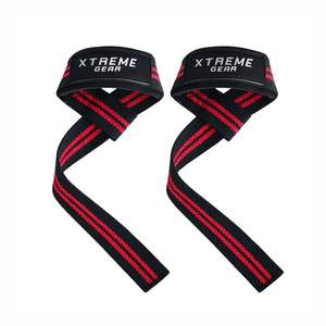 Sangles de musculation antidérapantes personnalisées, adhérence durable, sangles d'entraînement pour soulevé de terre et tractions en salle de sport - Product Image 3