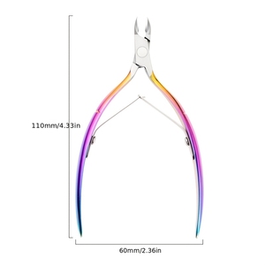 Salon Grade Nail Clipper Sharp Precision Blade <b>Tool</b> for Manicure Pedicure Dead Skin <b>Removal</b> Professional Nail Care Instrument - Product Image 3