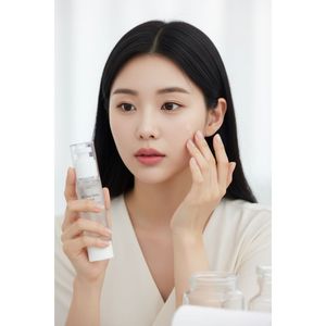Suero Facial Vegano Coreano Antiedad con Centella Asiática, Ácido Hialurónico y Té Verde, Ampolla de 50 ml para una Piel Radiante - Product Image 5