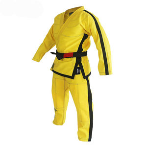 Service OEM, uniformes de BJJ personnalisés de haute qualité en coton 100% tissé perlé du Pakistan, durables, à séchage rapide, respirants, légers, unisexes - Product Image 2