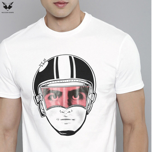 Camisetas de hombre 100% algodón, el mejor producto, camiseta con estampado gráfico para hombre, cuello redondo, la más alta calidad en color blanco. - Product Image 3
