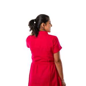 Magenta Flex Algodón frontal abierto One Piece - Product Image 1