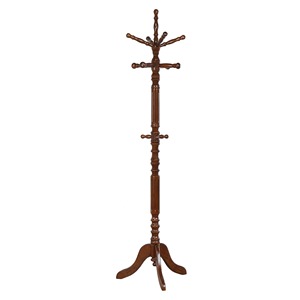 Perchero clásico de madera con ganchos para almacenamiento en la entrada - Product Image 6