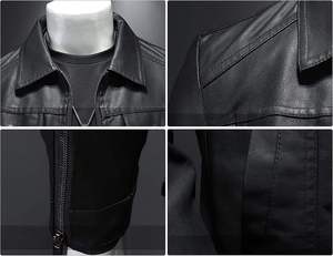 Premium Men Genuine Leather <b>Biker</b> <b>Jacket</b> 2026 Motorcycle Riding Leather <b>Jacket</b> Supplier - Product Image 5