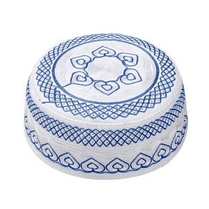 Chapeau de prière ethnique respirant de haute qualité avec logo personnalisé, adapté à toutes les saisons, prix d'usine, vente chaude, OEM/ODM brodé - Product Image 1