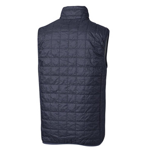 Gilet matelassé en polytaffetas pour hommes, isolant et résistant à l'eau, pour usage extérieur, respirant, léger et coupe-vent - Product Image 6