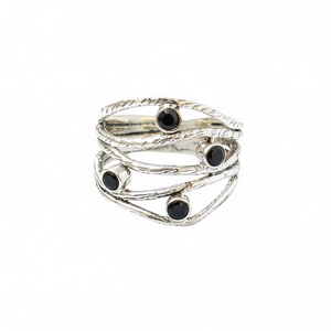 แหวนแฟชั่นแบล็คออนิกซ์ 4.9 กรัม - Product Image 2