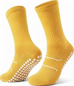 Chaussettes d'hiver confortables et respirantes de haute qualité à prix de gros, vente chaude, faible MOQ, logo personnalisé, antidérapantes avec grip - Product Image 4
