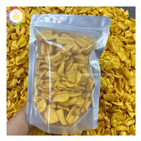 Natuurlijke zoete jackfruitchips, knapperig, vacuüm gefrituurd, Vietnamese gedroogde tropische fruitsnack, bulkverpakking, groothandel, export, private label