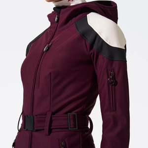 Traje de Esquí de Una Pieza para Mujer, Invierno, Impermeable, a Prueba de Viento, con Cuello de Piel, Mono de Esquí, Ropa Deportiva Impermeable para Adultos - Product Image 4