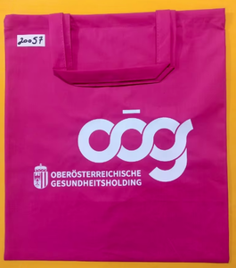 Sac fourre-tout en toile de coton personnalisé, portable, double bandoulière, recyclable, avec impression de logo sur mesure - Product Image 5