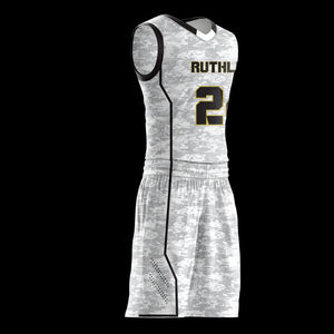 Tenues de basket sublimées, ensemble de vêtements d'équipe avec designs personnalisables, maillot confortable pour les joueurs de basket - Product Image 6