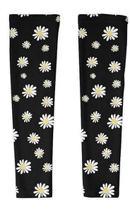 New Seamless Flower Printed Anti-Uv Arm Sleeves for <b>Cycling</b> and Outdoor Activities Spandex Polyester Compression Cooling - Product Image 2