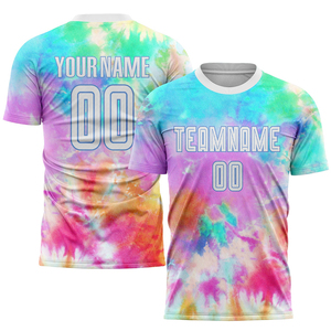 ชุดยูนิฟอร์มดีไซน์ล่าสุด พิมพ์ชื่อด้วยเทคนิค Sublimation ปี 2026 คุณภาพพรีเมียม ชุดฟุตบอลสั่งทำพิเศษ ทรงหลวม สำหรับฝึกซ้อมกีฬา - Product Image 3