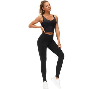 Pantalones de Yoga Gruesos de Cintura Alta, Impermeables, Reversibles y Transpirables con Bolsillos, Control de Abdomen, Leggings Deportivos para Mujer - Product Image 1
